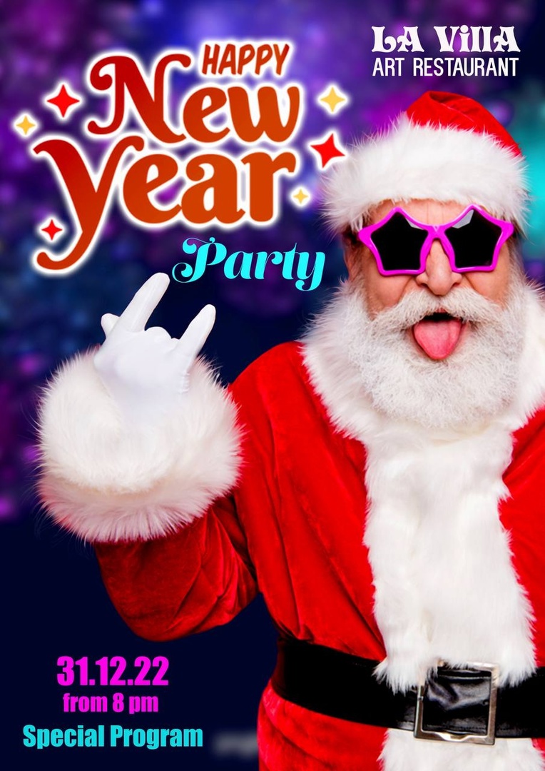 New Year Party in La Villa 2023!